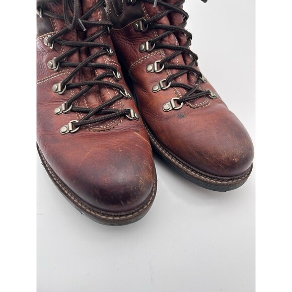 Johnston And Murphy McHugh Ankle Boots Lace Up Brown Leather Waterproof Mens 10 main image 5